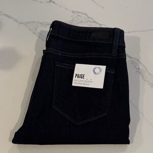 PAIGE Women’s  Midnight Blue Skyline Skinny Jeans - size 28 - NWT